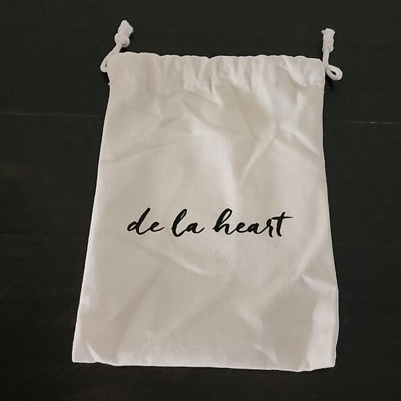 DE LA HEART The Body Brush Drawstring Bag Dry Brushing - Picture 6 of 7